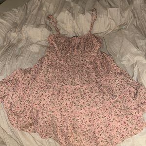 Trxxi Pink Floral Midi Dress